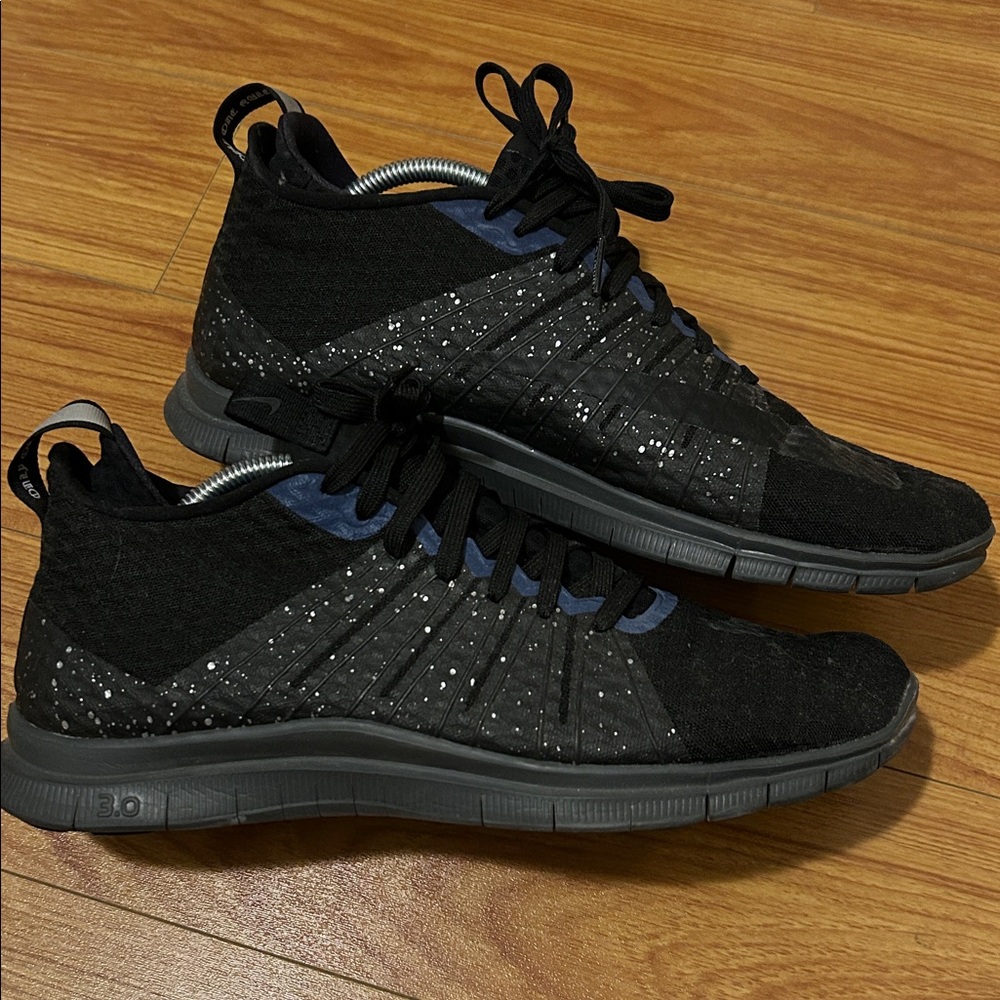 Black, Gray, & Blue Nike Sneakers